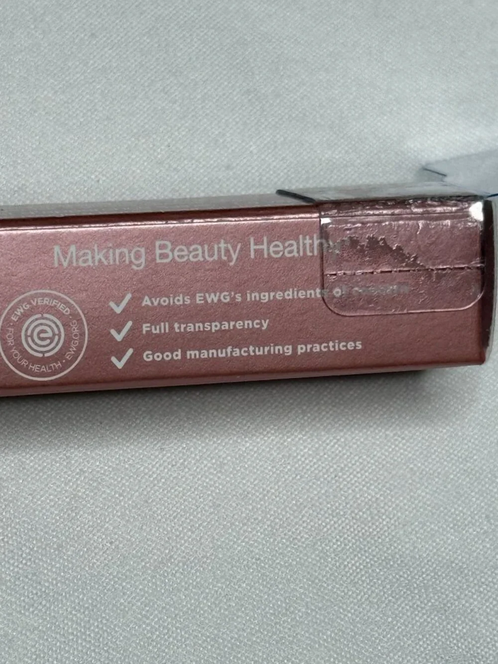 Mineral Fusion Hydro-Shine Lip Gloss Rabida 0.15 oz Vegan Clean Beauty New